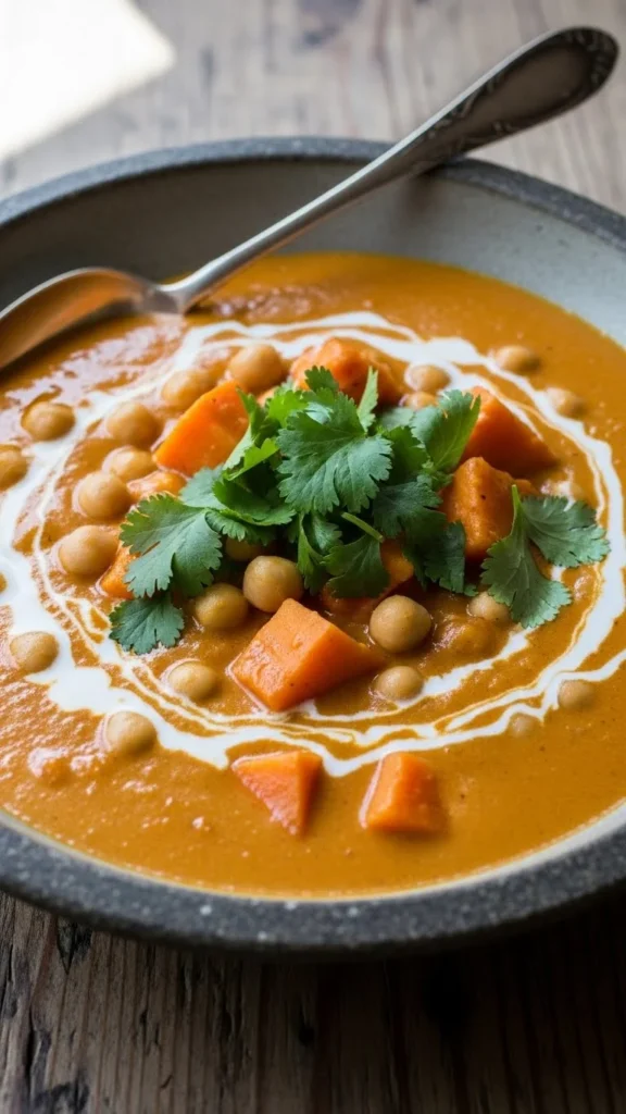 Sweet Potato & Chickpea Curry