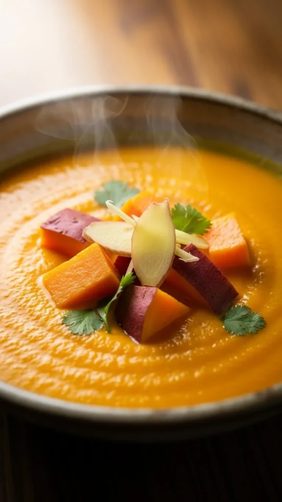 Sweet Potato Ginger Soup