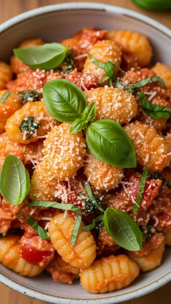 Tomato Basil Gnocchi