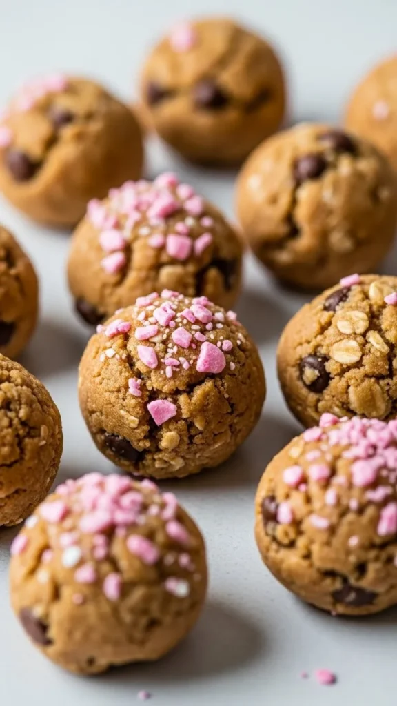 Valentine Cookie Dough Bites