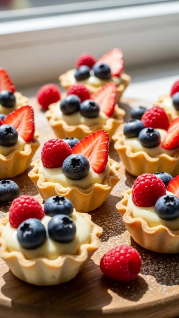 Vanilla Berry Pastry Cups