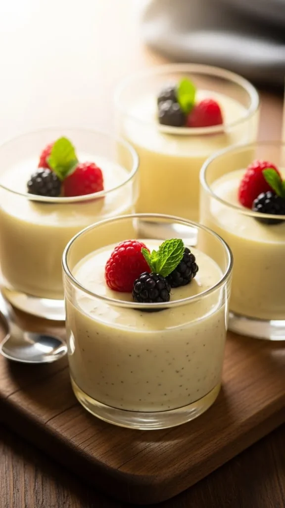 Vanilla Pudding Cups