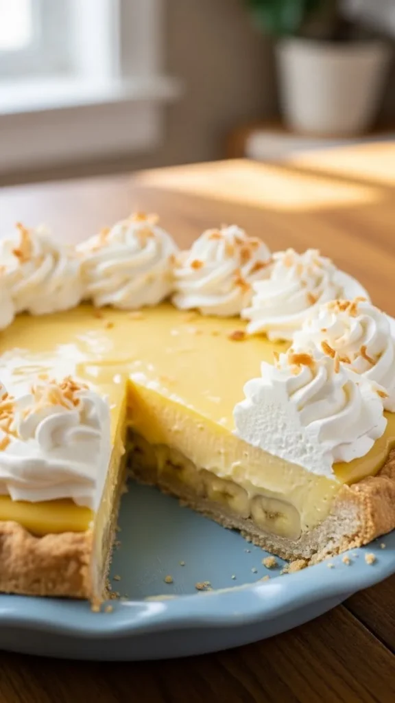 Vegan Banana Cream Pie