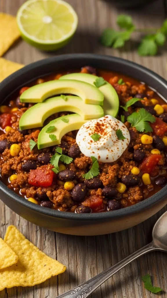 Vegan Black Bean Chili