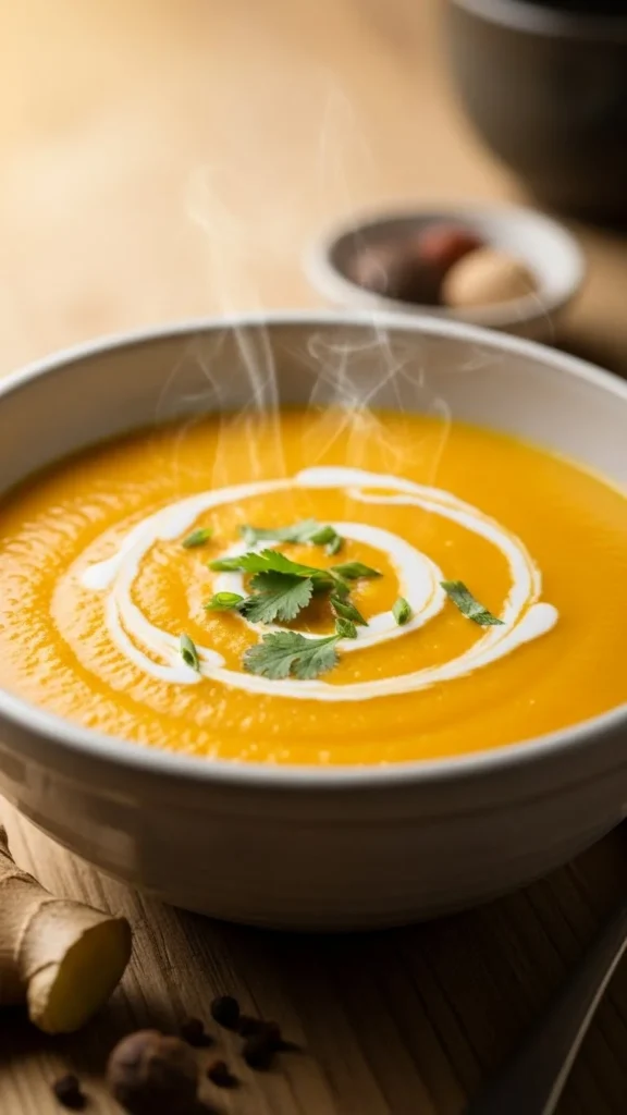 Vegan Carrot Ginger Soup