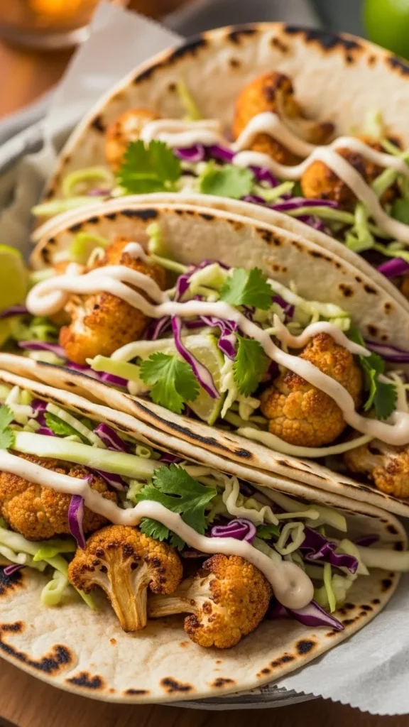 Vegan Cauliflower Tacos