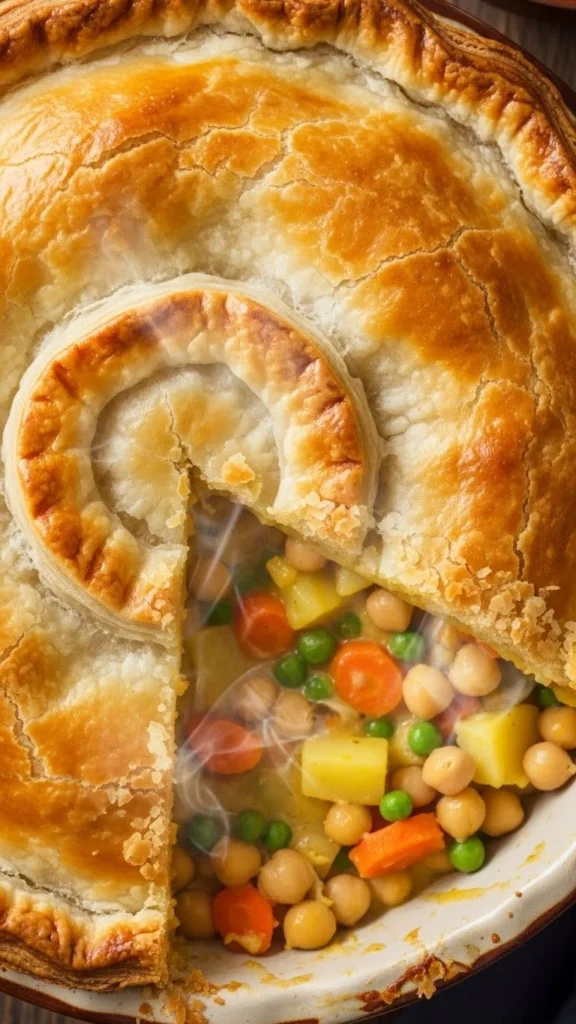 Vegan Chickpea Pot Pie