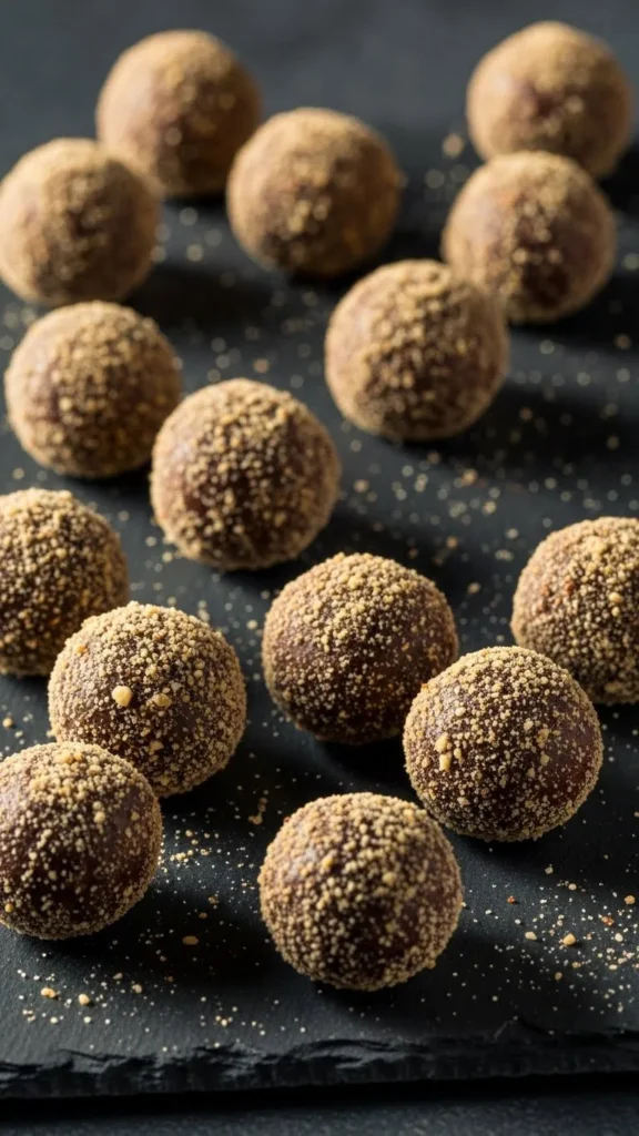 Vegan Chocolate Hazelnut Truffles