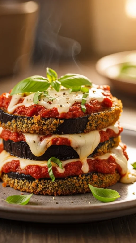 Vegan Eggplant Parmesan