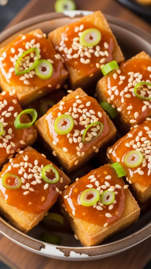 Vegan Orange Ginger Tofu