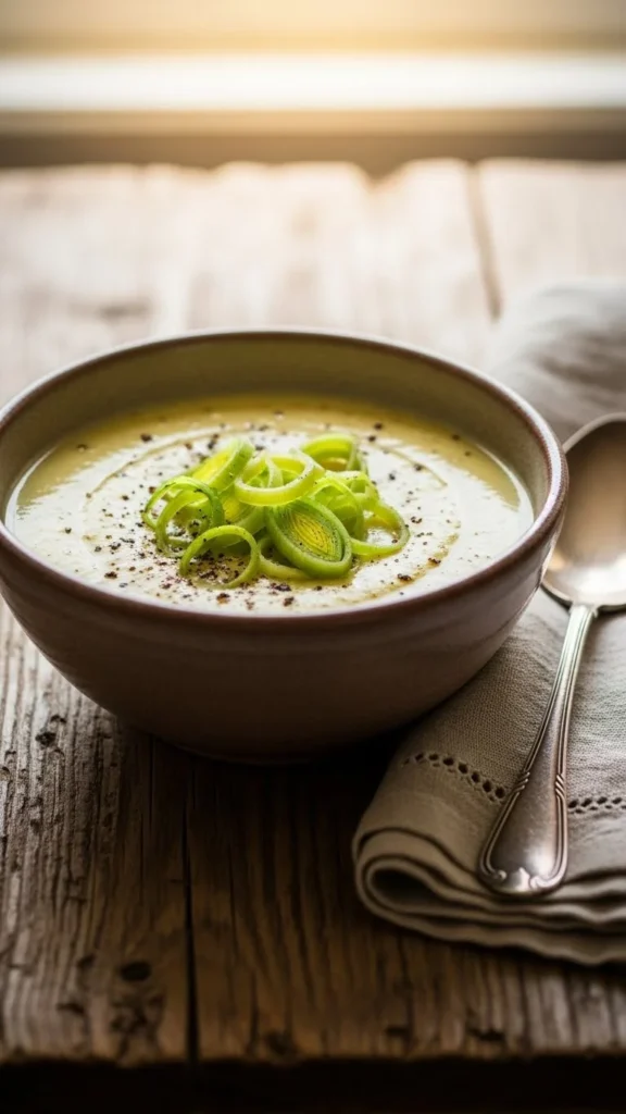Vegan Potato Leek Soup