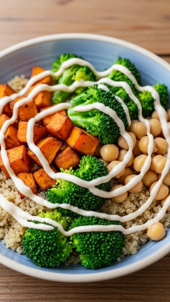 Vegan Quinoa & Roasted Veggie Bowl