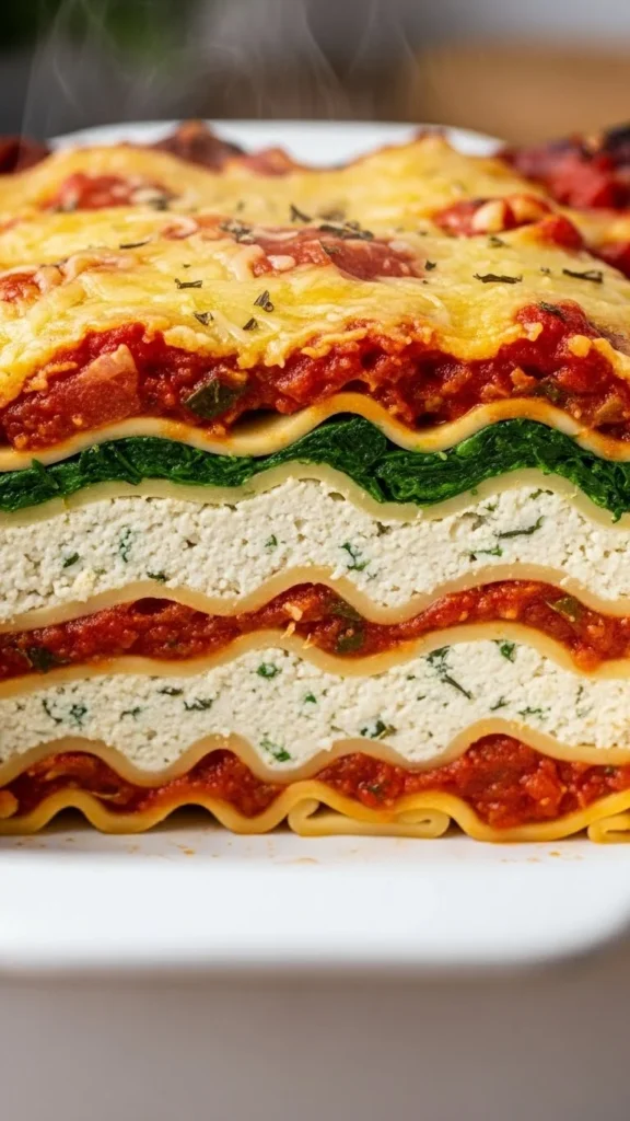 Vegan Spinach Lasagna