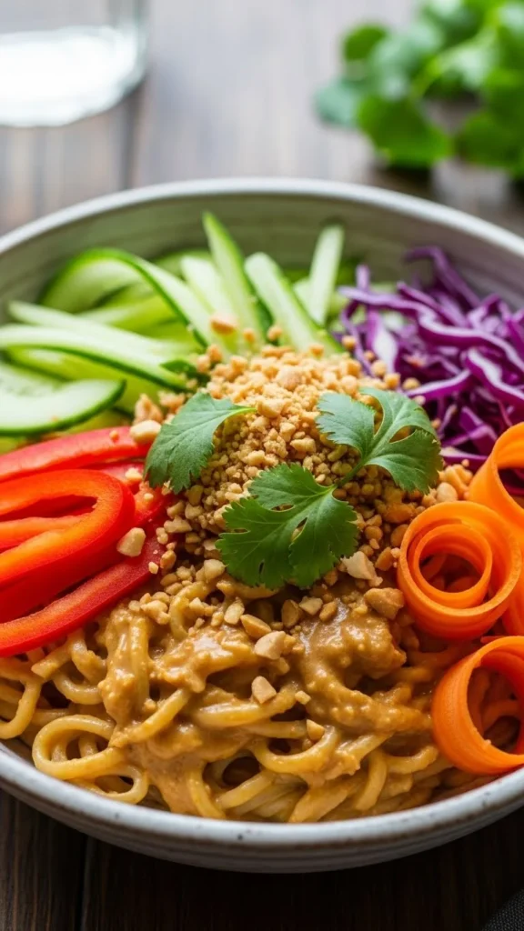 Vegan Thai Peanut Noodles