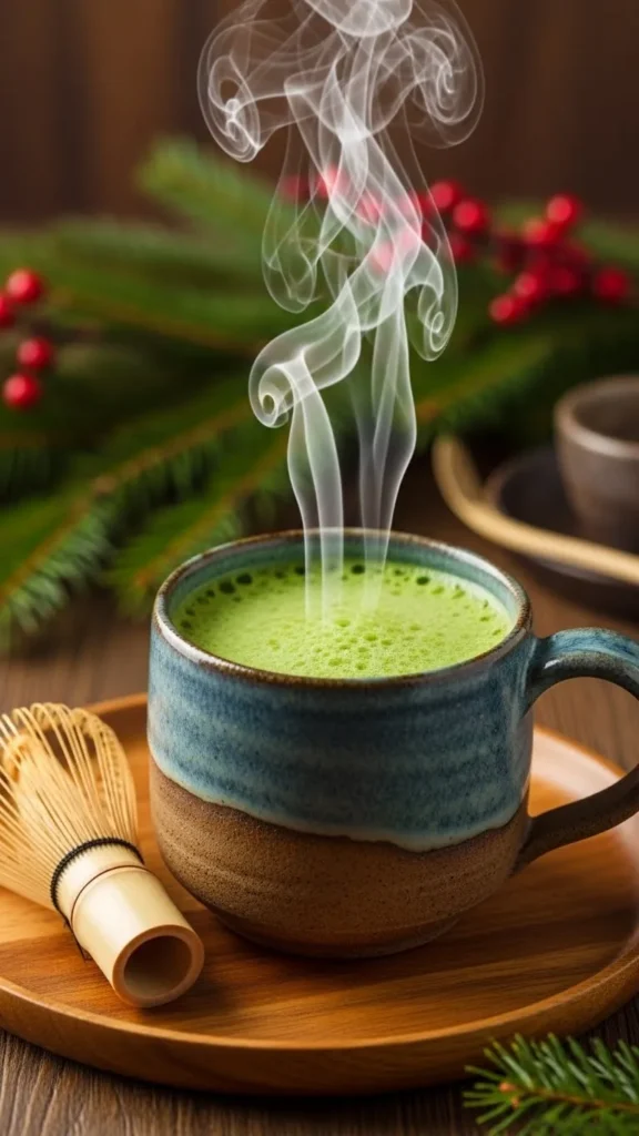 Warm Maple Matcha