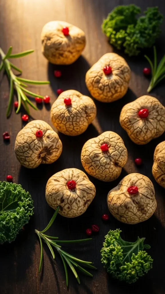 White Chocolate Cranberry Truffles