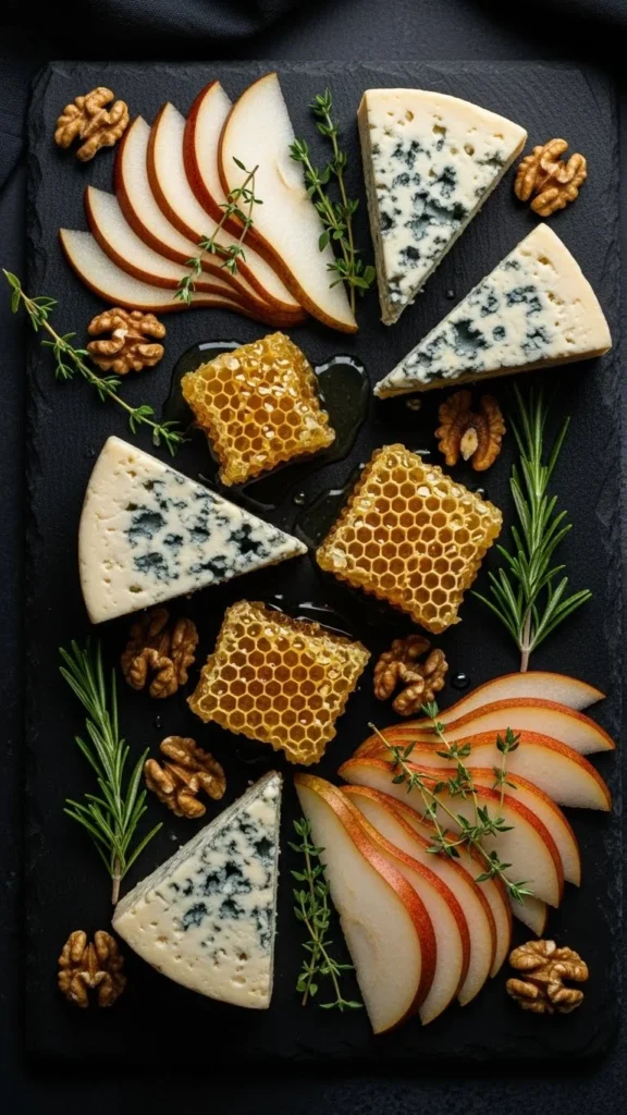  Winter Fruit & Blue Cheese Board
