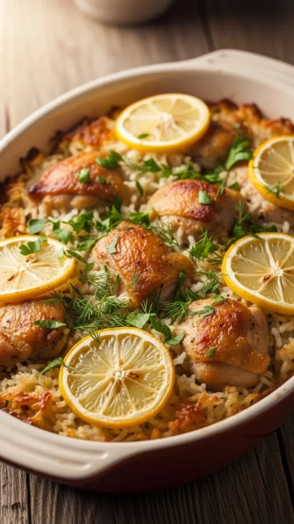 Zesty Chicken & Rice Casserole