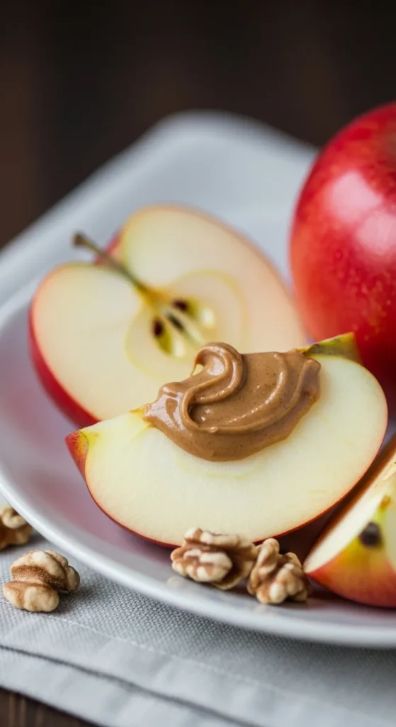 Apple Slices with Nut Butter
