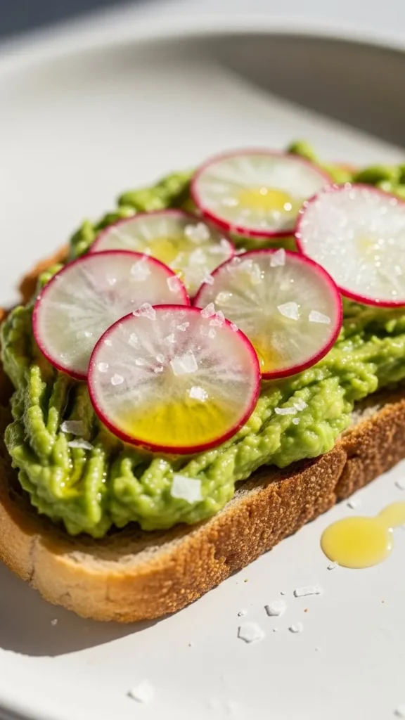 Avocado Toast with Radish