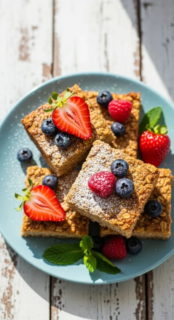 Baked Oatmeal Squares