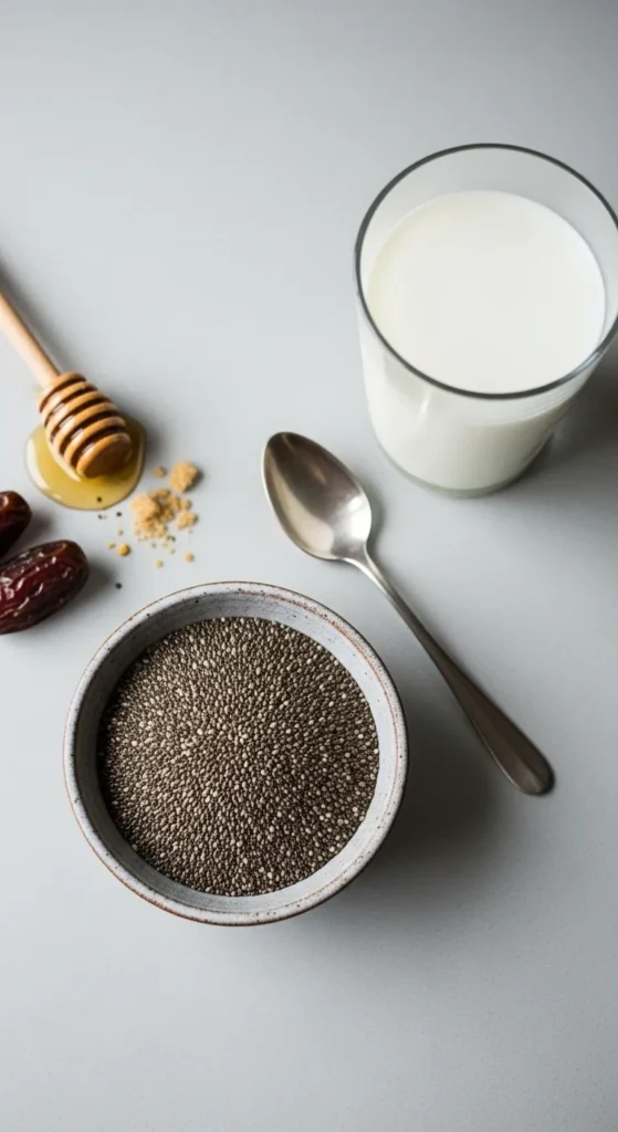 Basic Chia Pudding Ingredients