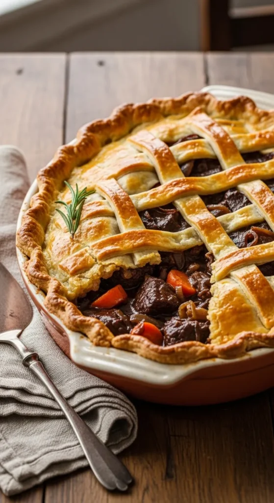 Beef and Onion Pie