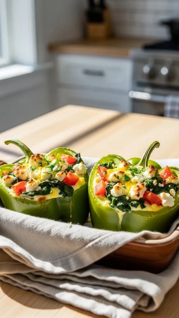Breakfast Stuffed Peppers