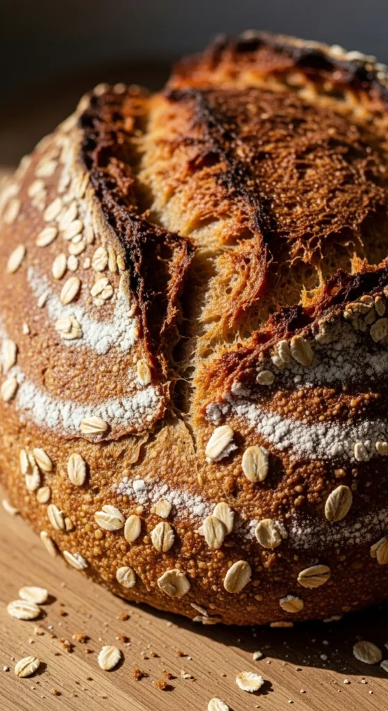 Brown Bread with Oat Bran