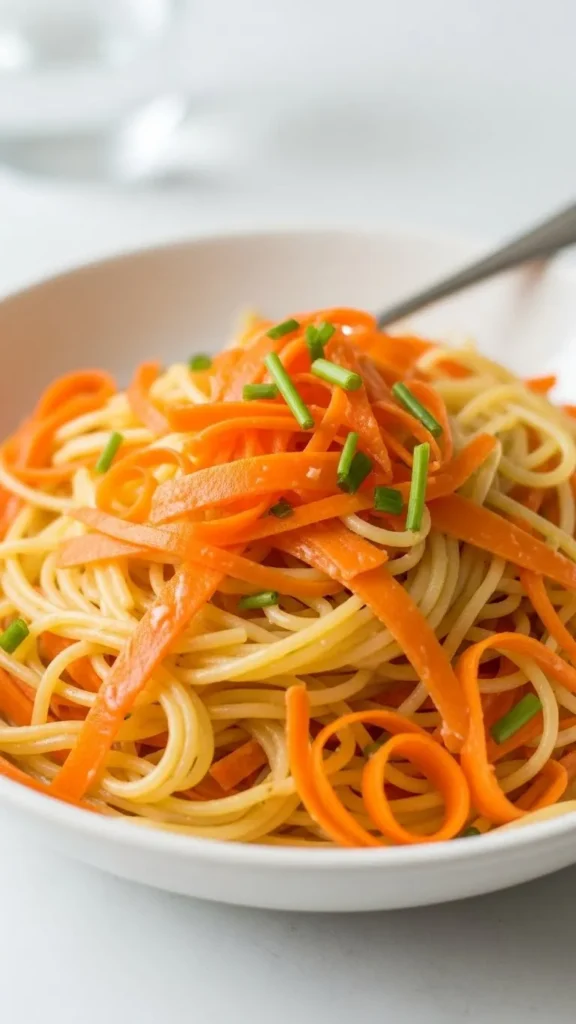 Carrot Ginger Noodles