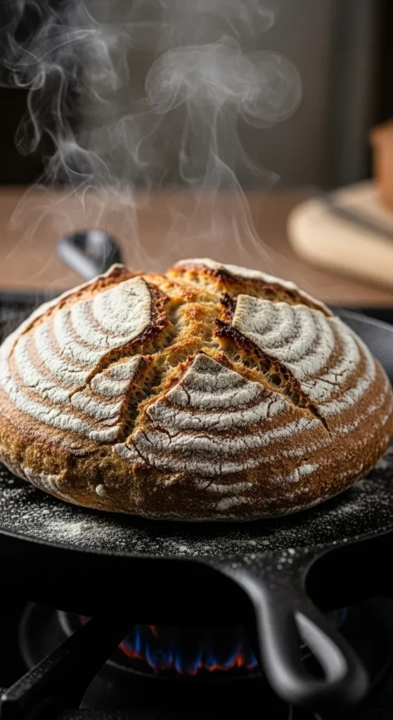 Cast Iron Irish Hearth Bread
