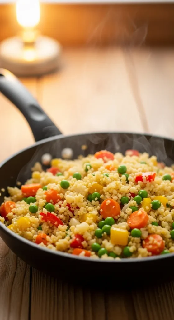 Cauliflower Rice Skillet