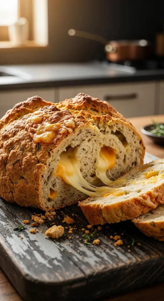 Cheddar-Style Cheese Soda Bread