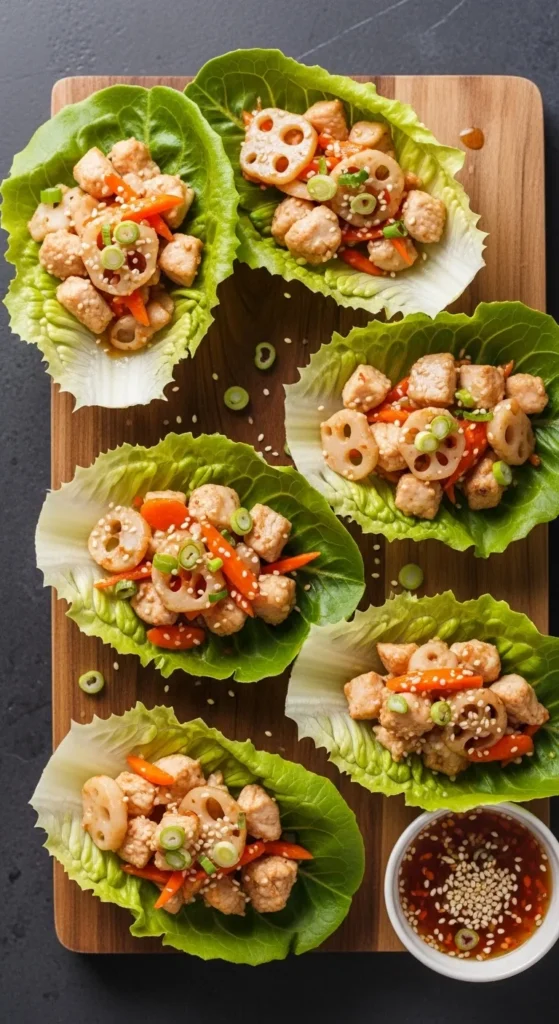 Chicken Lettuce Cups