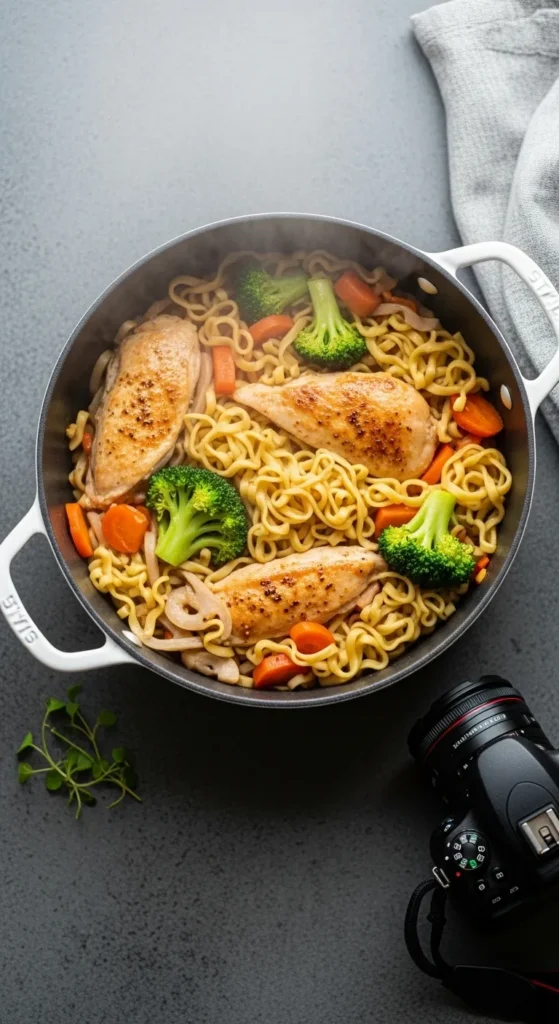 Chicken Noodle Skillet