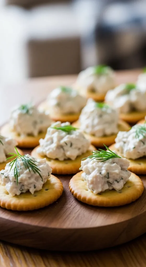 Chicken Salad Crackers