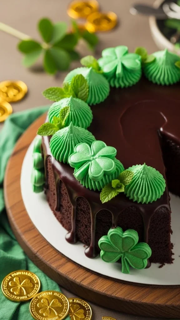 Chocolate Clover Cake