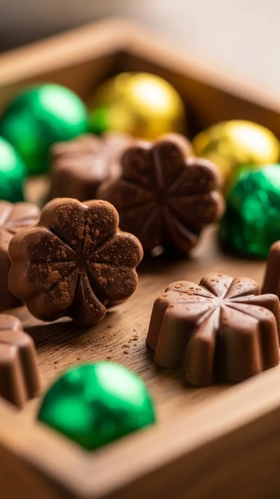 Chocolate Clover Shapes