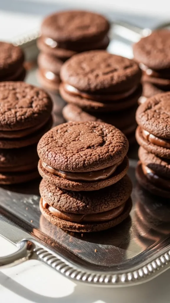 Chocolate Cookie Sandwiches