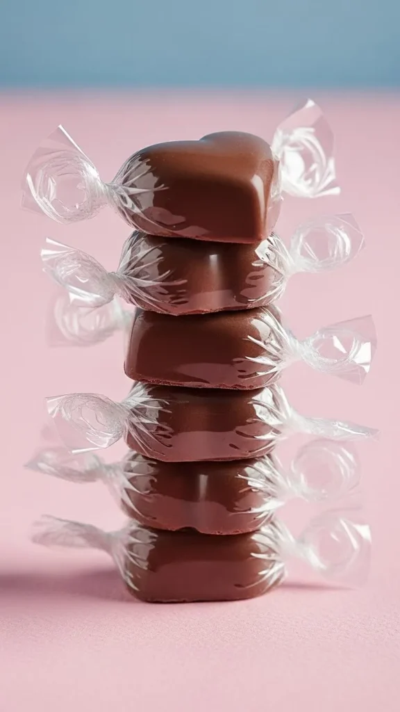 Chocolate Heart Stacks