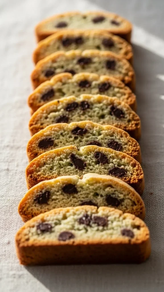 Chocolate Mint Biscotti