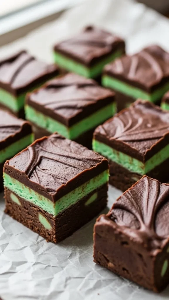 Chocolate Mint Fudge