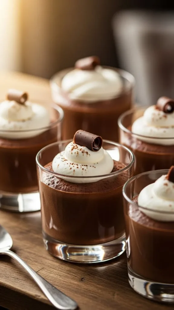 Chocolate Mousse Dessert Cups
