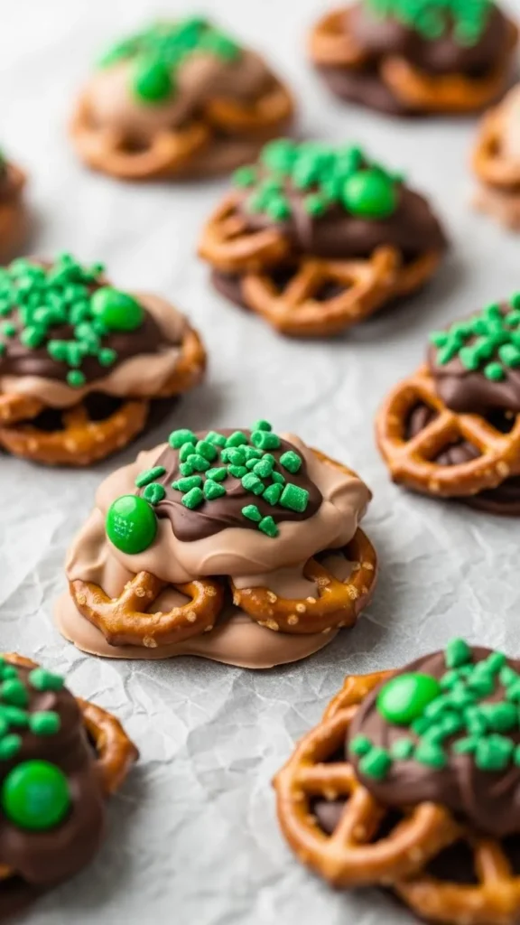 Chocolate Pretzel Clusters