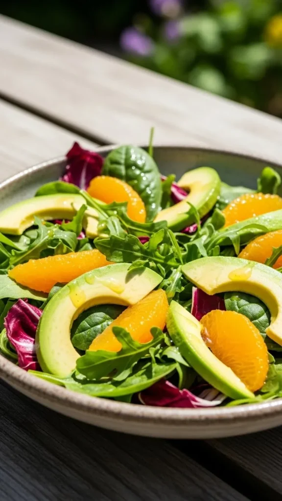 Citrus Avocado Garden Salad