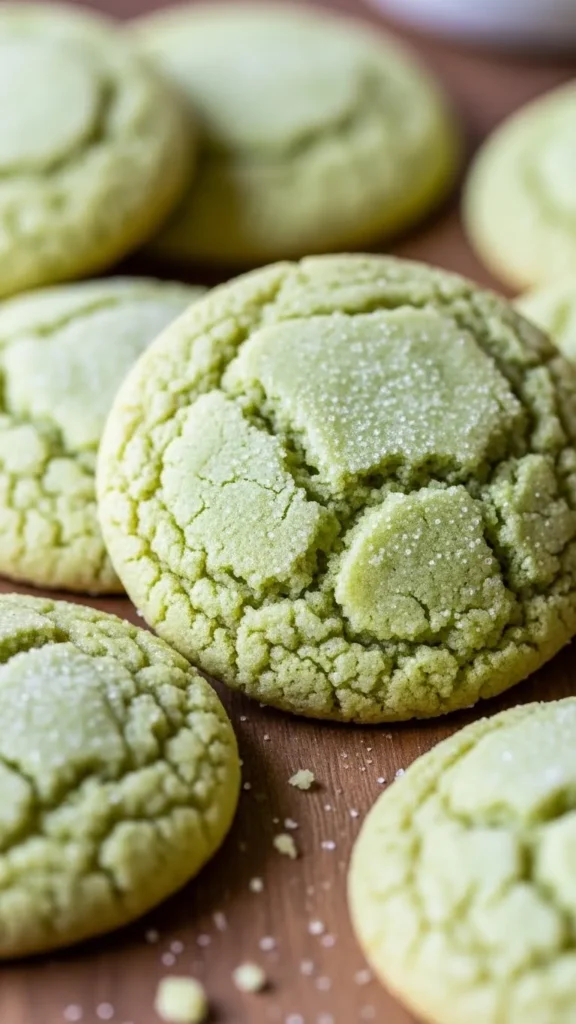 Classic Green Sugar Cookies