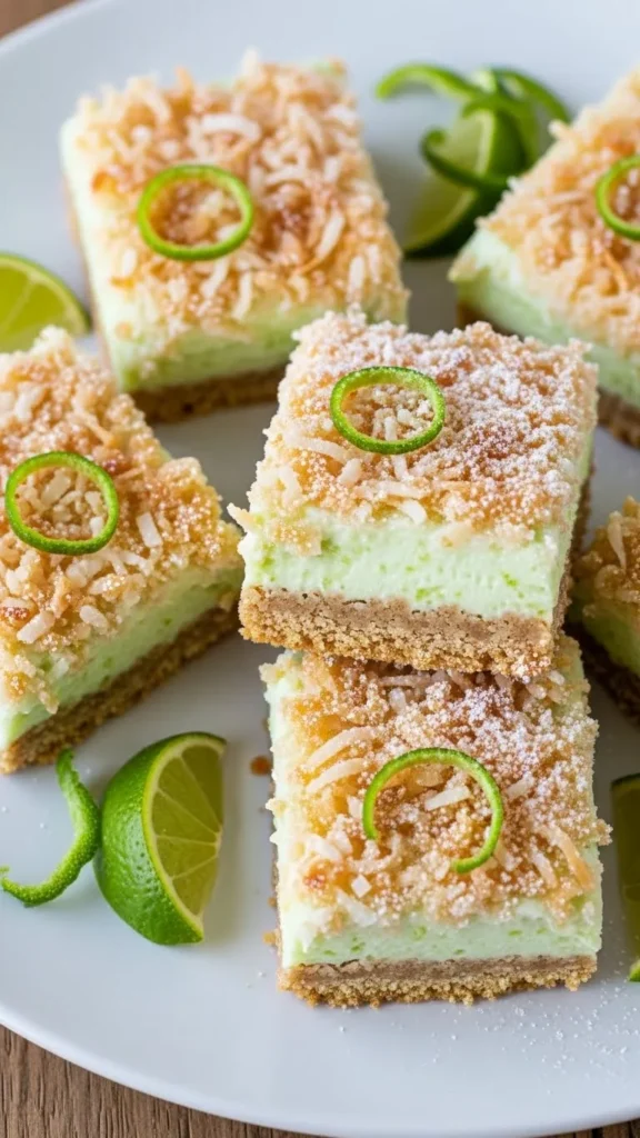 Coconut Lime Bars
