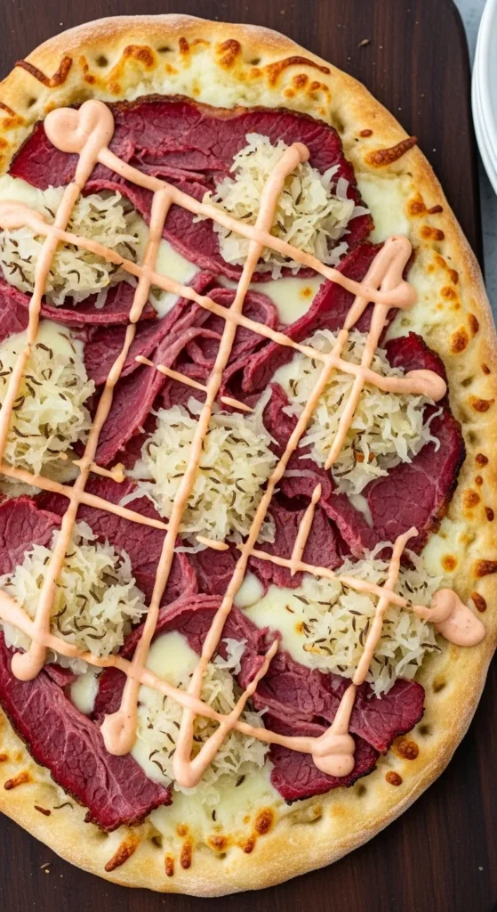 Corned Beef Flatbread