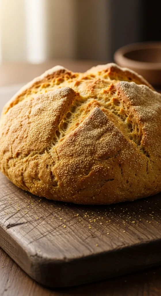 Cornmeal Soda Bread