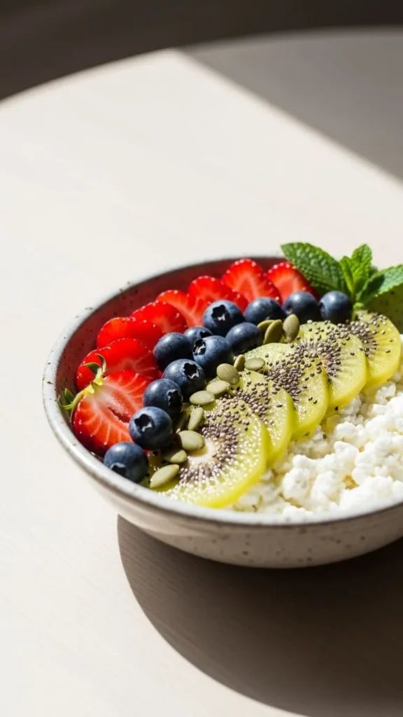 Cottage Cheese Breakfast Bowl